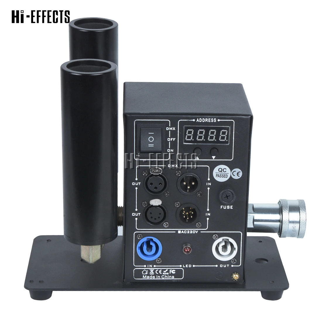 

2 Pipe Digital Co2 Jet Machine DMX Control Spray 8-10m Co2 Blaster Cannon Fogger for DJ Disco Party Nightclub Stage Effect Show