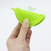 2pcs/set Reusable Pet Food Can Cover Silicone Dogs Cats Storage Tin Cap Lid Seal Cover with Spoon 6