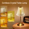 Bar Touch Table Lamp Rechargeable Wireless Desk Lamp Portable Bedroom Night Light LED Decor Lights for Coffee Hotel Restaurant 4