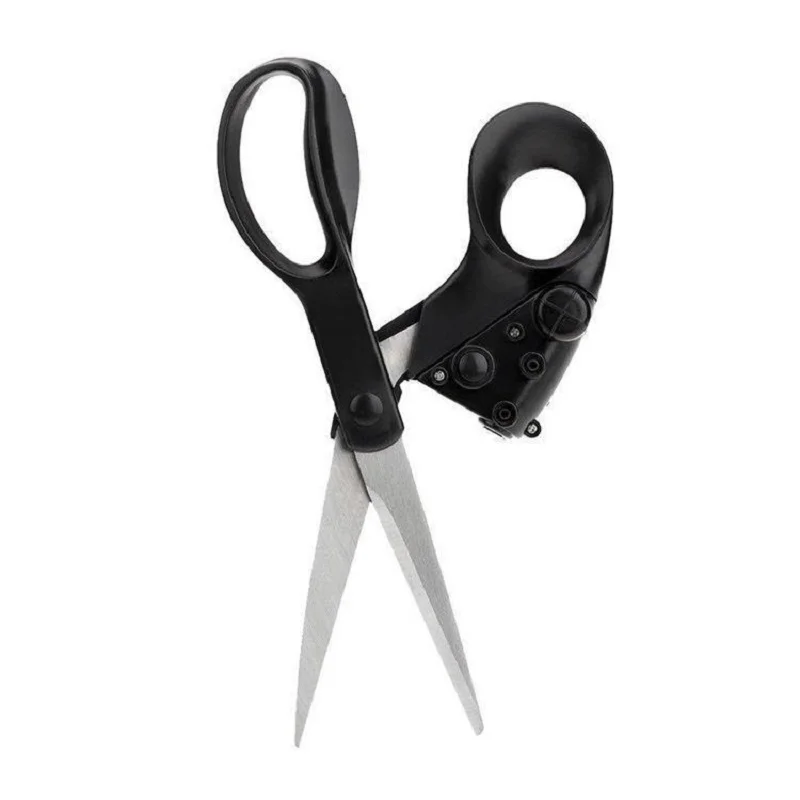 Professional Laser Slanting Scissors para Home Crafts, Embrulho Presentes, Corte de costura de tecido, Corte rápido reto, Popular, Novo, 2023