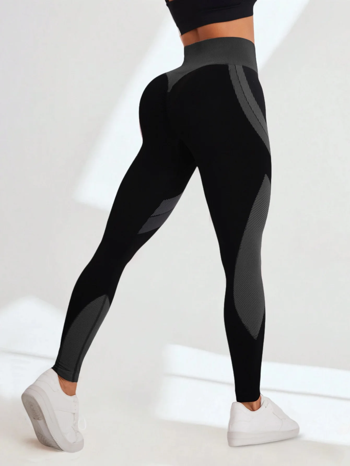 Women High Waist Seamless Scrunch Butt Lifting Workout GYM Leggings