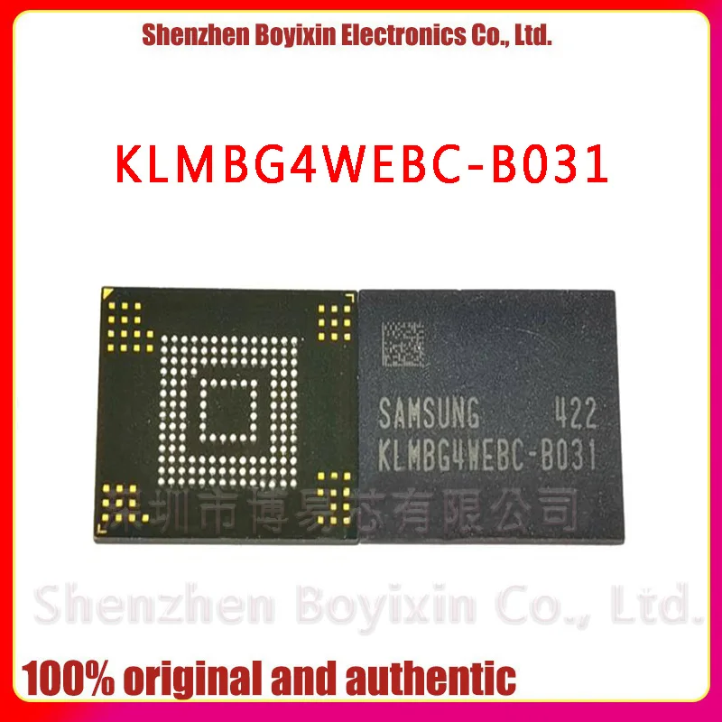 

KLMBG4WEBC-B031 EMMC 5.0 32GB