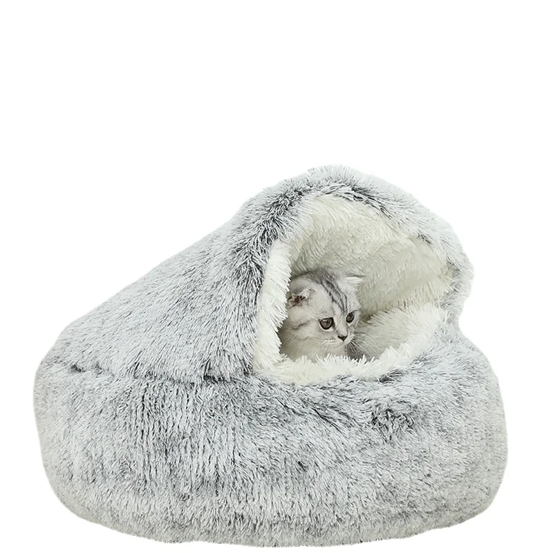 

Semi-enclosed Cat Kennel Cat Bed Dog Kennel Dog Bed Pet Winter Warm Supplies