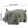 1PC Cute Rubber Sound Pig Grunting Squeak Latex Pet Chew Toys for Dog Squeaker Chew Training Puppy Supplies Pet Products 6