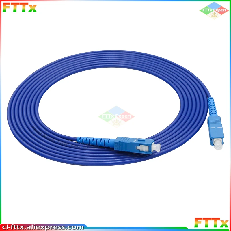 

SC/UPC-SC/UPC Armored Fiber Optical Cable Patch Cord Simplex SM FTTH Fiber Optic Jumper Cable 3m/5m/10m/15m/20m/30m