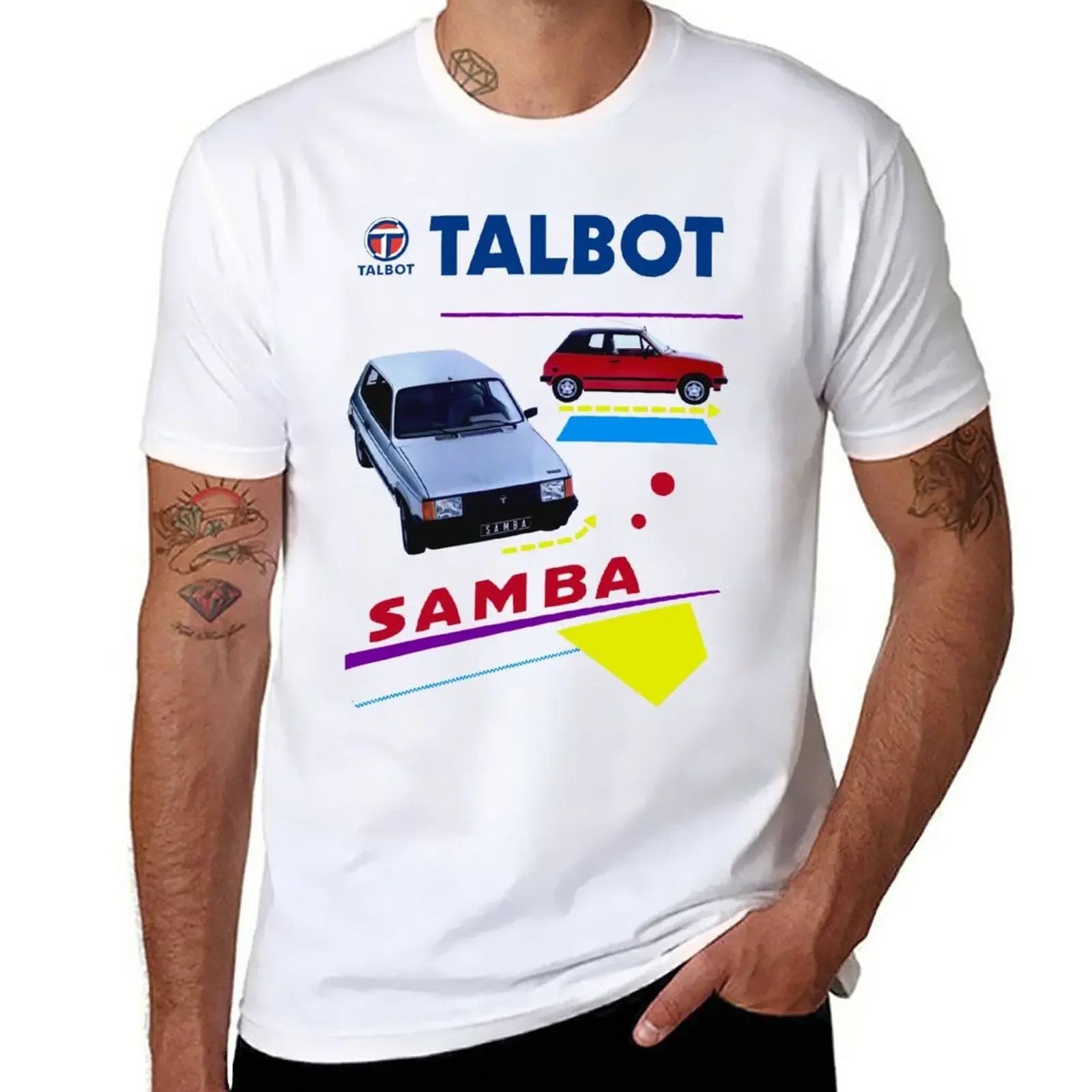 

TALBOT SAMBA T-Shirt summer top blanks anime clothes mens t shirts pack