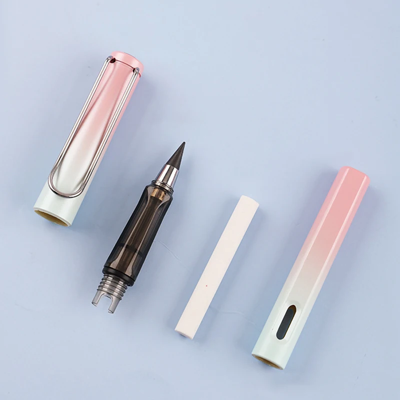 Gradient Infinity Pencils No Sharpening Pencils No Ink Kawaii Unlimited Pens Art Supplies School Stationery Nib Eraser 4 Gradient Infinity Pencils No Sharpening Pencils No Ink Kawaii Unlimited Pens Art Supplies School Stationery Nib Eraser 4