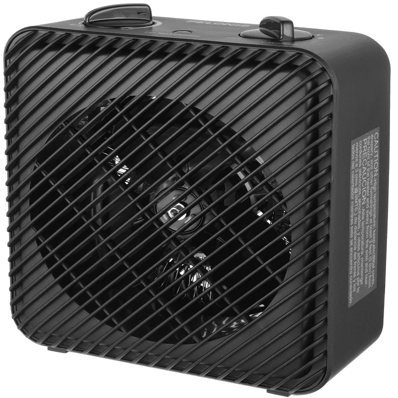 

3-Speed Fan-Forced Space Heater, PSH08F1ABB, Black