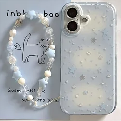 Blue Gradient Stars Shockproof Soft Phone Case Cover - iPhone 7 Plus8 Plus (1)