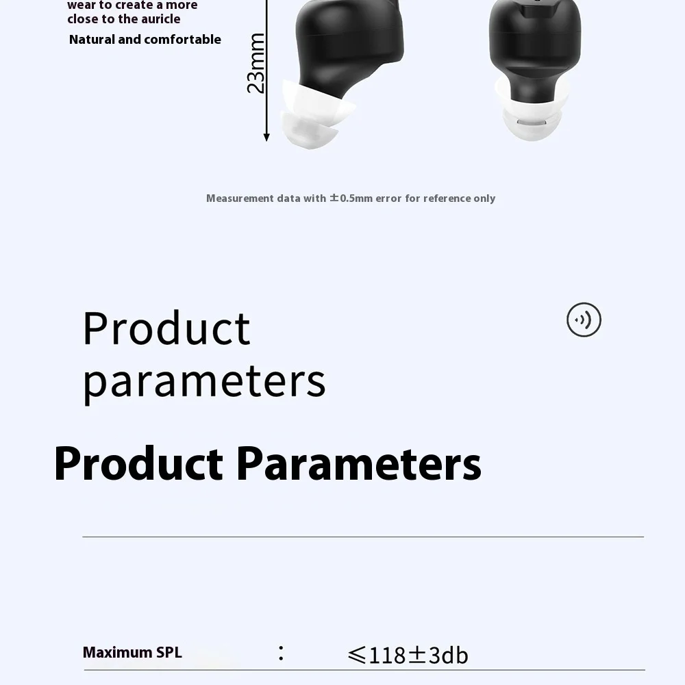 Rechargeable Hearing Aid Digital Sound Amplifier Audifonos Adjustable Portable H