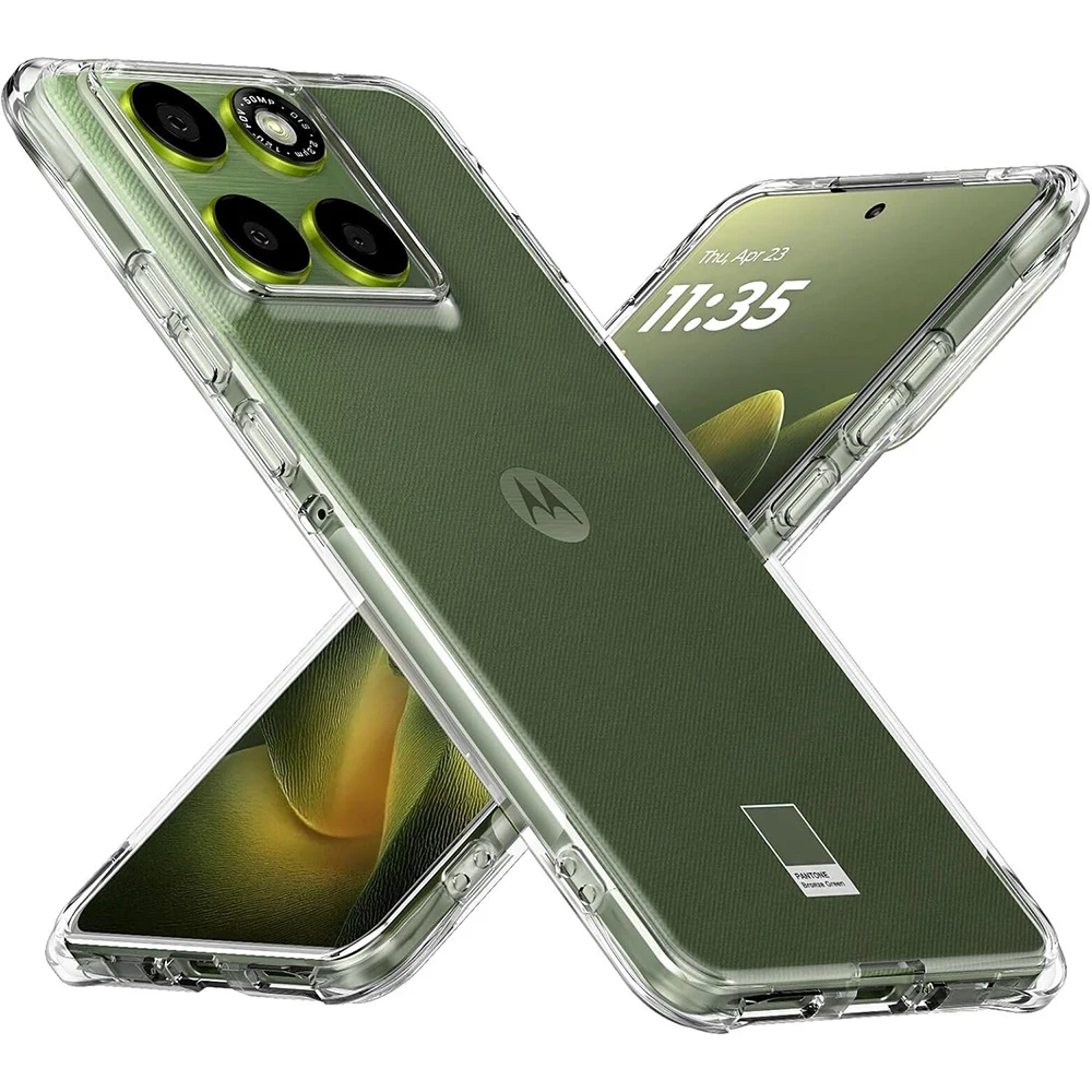Reinforced Corner Clear Shockproof TPU Case with Camera Protection