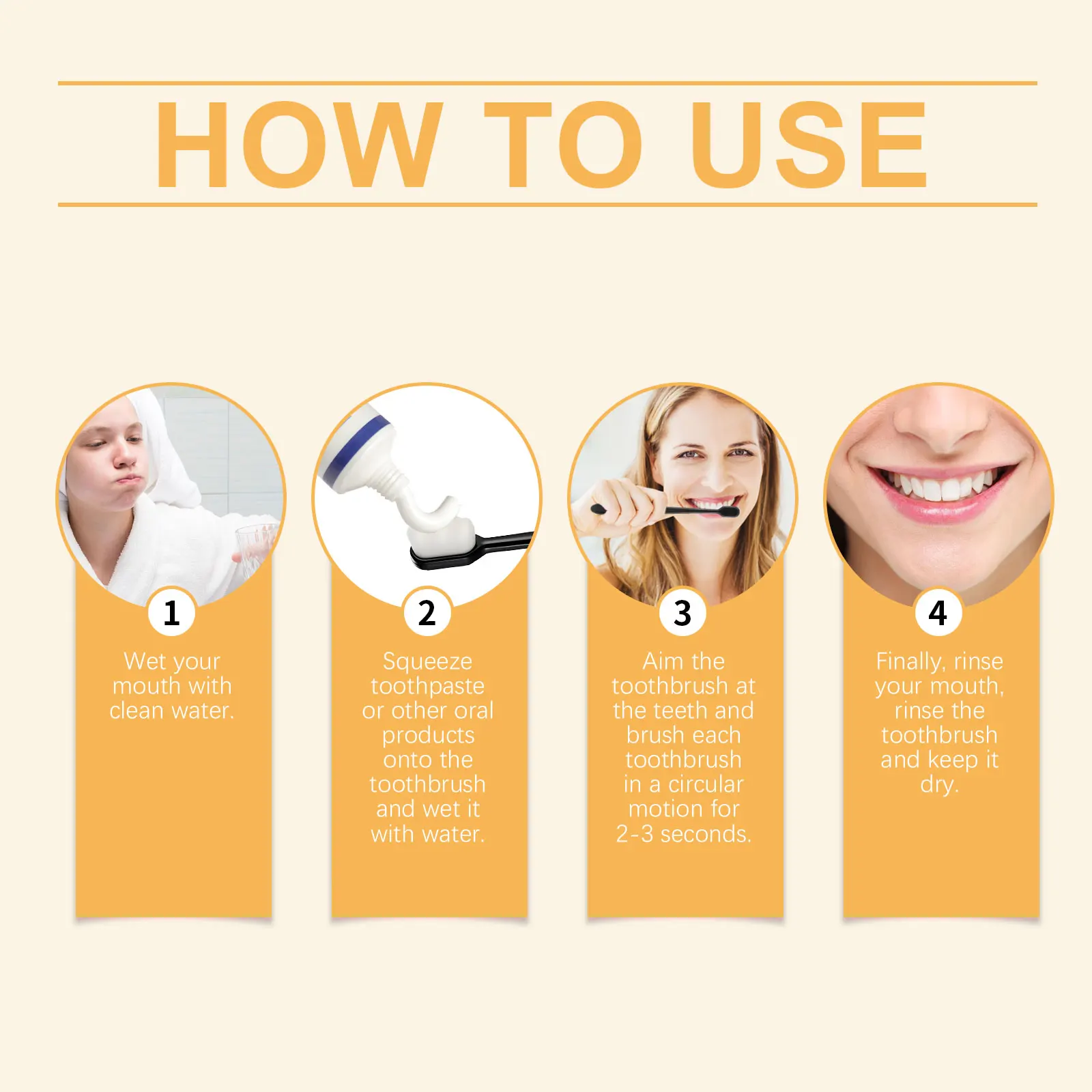 10,000-Bristle Toothbrush - Gentle Teeth Cleaning, Hygienic Daily Oral Care, Portable for Home & On-the-Go Use