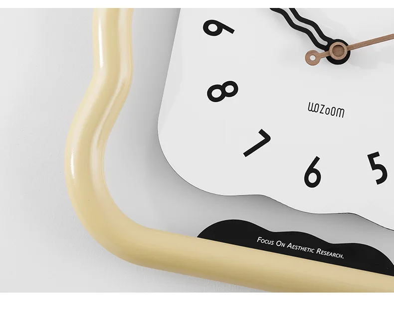 Cream Style Modern Wall Clock