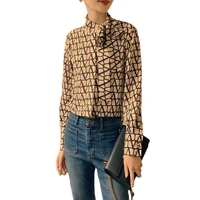 Mode femmes Blouses nouveauté dames dessus de chemise Blusas Mujer 5
