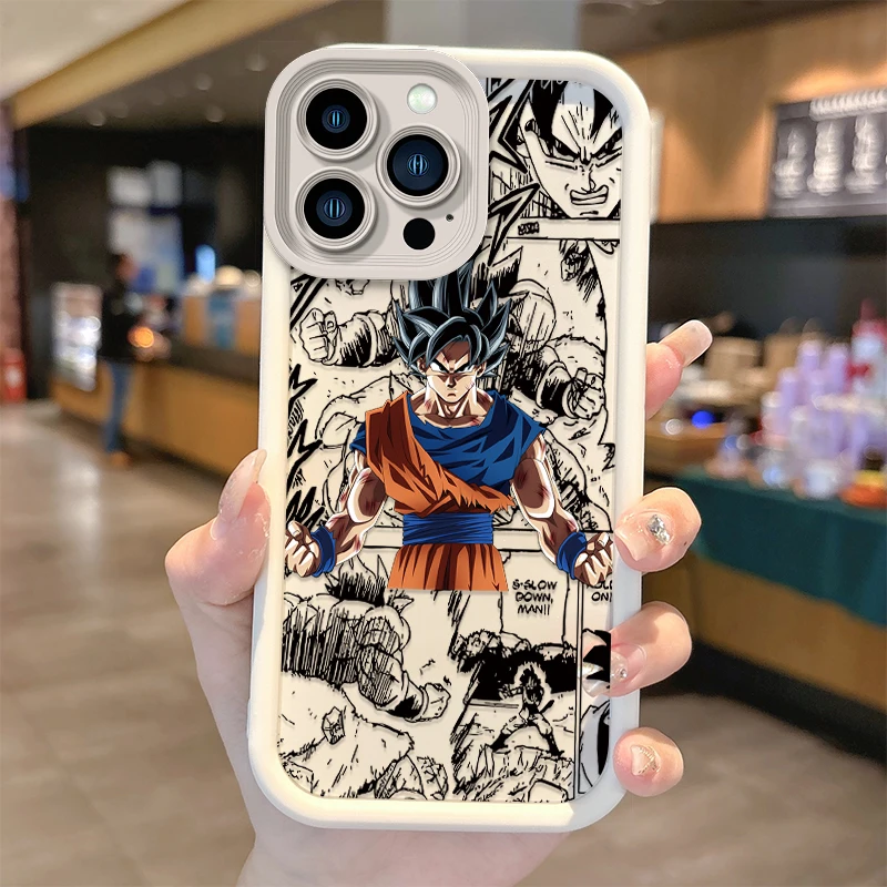 thumbnail image 1 of Funda de teléfono de Anime de bolas de dragón D para iPhone, funda de silicona a prueba de golpes para iPhone 16, 15, 14, 13, 12, 11 Pro Max, 16, 15, 14, 8, 7 Plus, X, XS Max, 8, 7 FE, 1 of 5