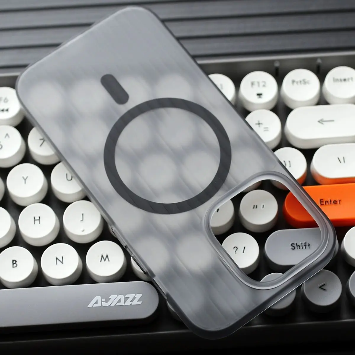 Frosted Corrugated 14promax Phone Case Magnetic Luggage iPhone 13 Transparent Premium Full Cover Hard Case15promax 14promax 13pr