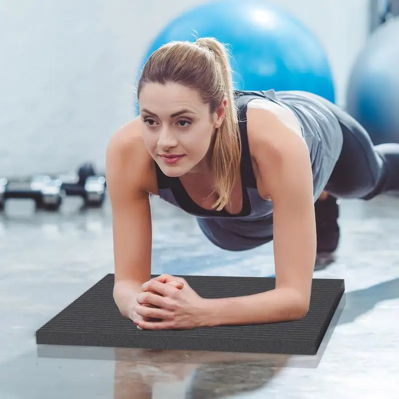 Yoga Balance Pad Anti Slip Fitness Mat Thickened Fitness Balancing Pad Foam Cushion Mat for Yoga Pilates Stretching