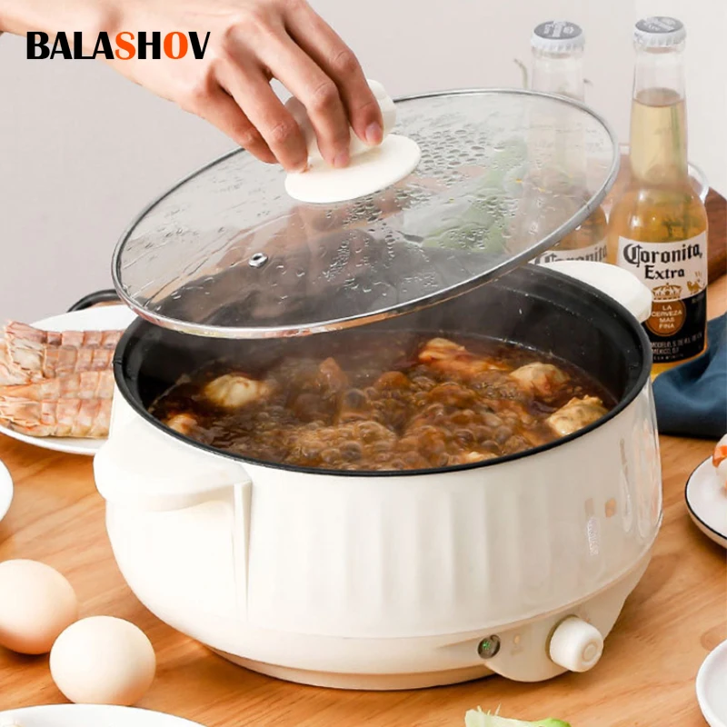 Rice Cooker 1.7L Multicooker Single/Double Layer Electric Pot 1-2 People Household Non-stick Pan Hot Pot Cooking Appliances