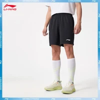 LI-NING – short de sport réfléchissant pour hommes, série de course professionnelle, séchage rapide, Cool, AKSV089 1