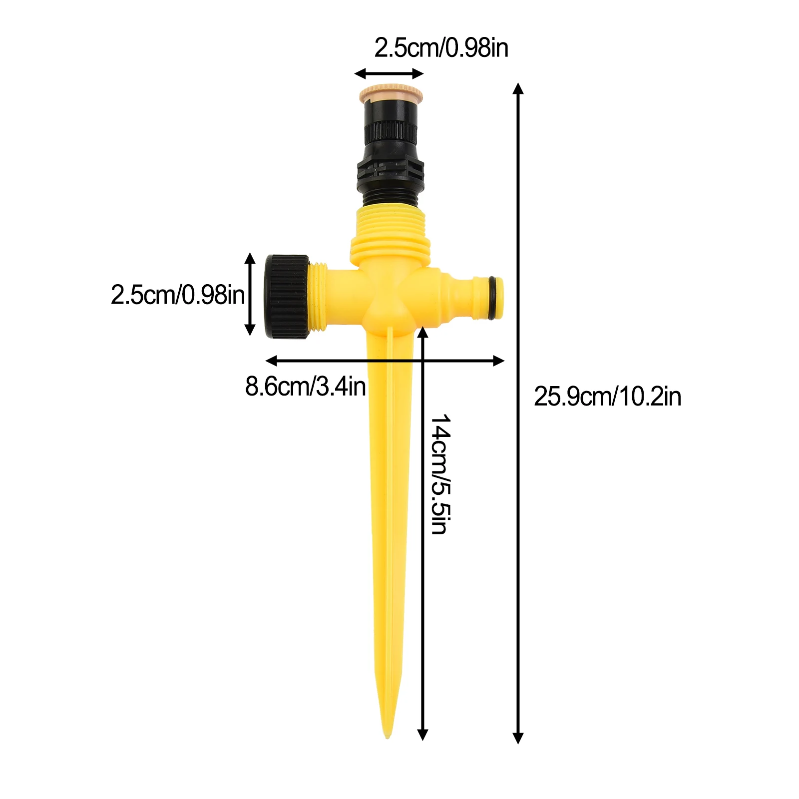 360 Rotation Garden Sprinkler Irrigation Automatic Watering System