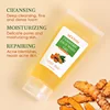 100ml Turmeric Facial Cleanser Deep Cleansing Turmeric Face Wash Clear Skin Liquid Soap 100% Natural Exfoliating Skin Care 3