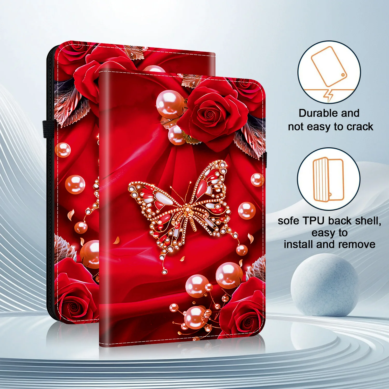 Premium Leather Tablet Case - Elegant and Durable Cover
