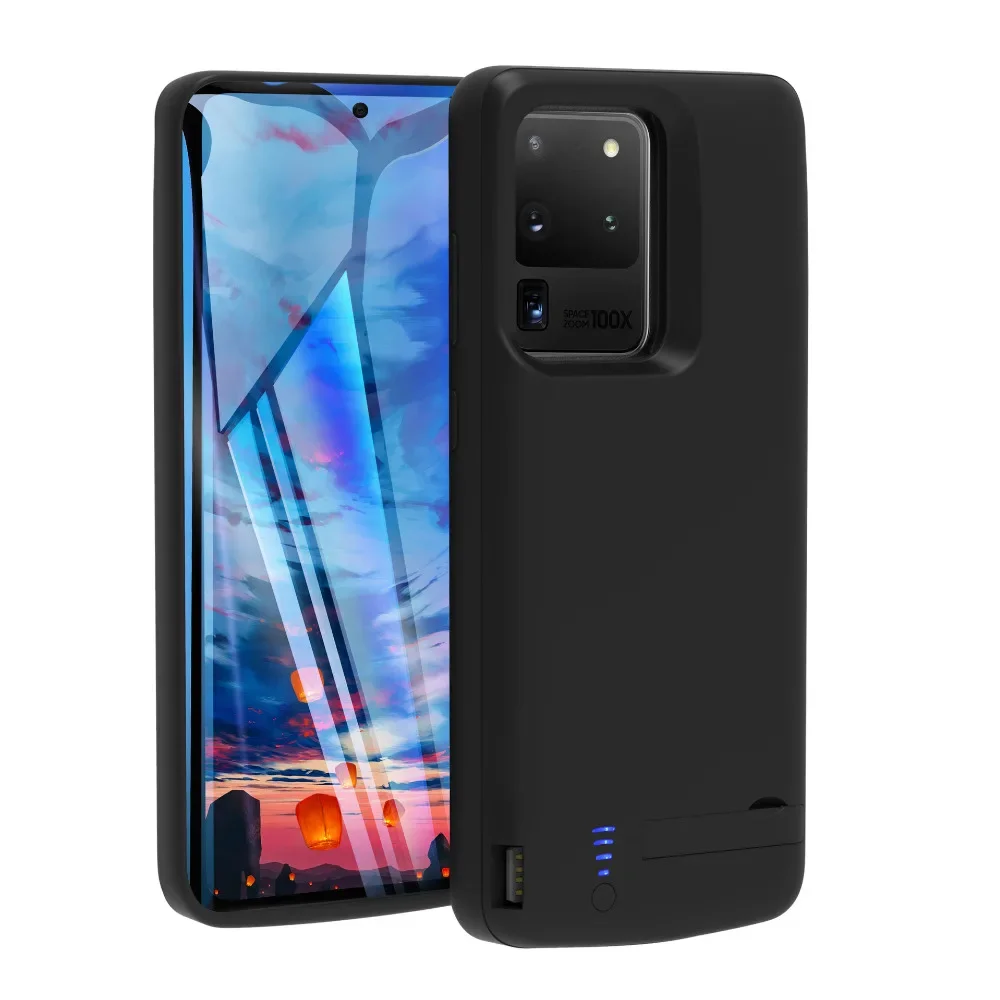 Чехол с внешним аккумулятором 10000 мАч для Samsung Galaxy S24 S23 S22 ...