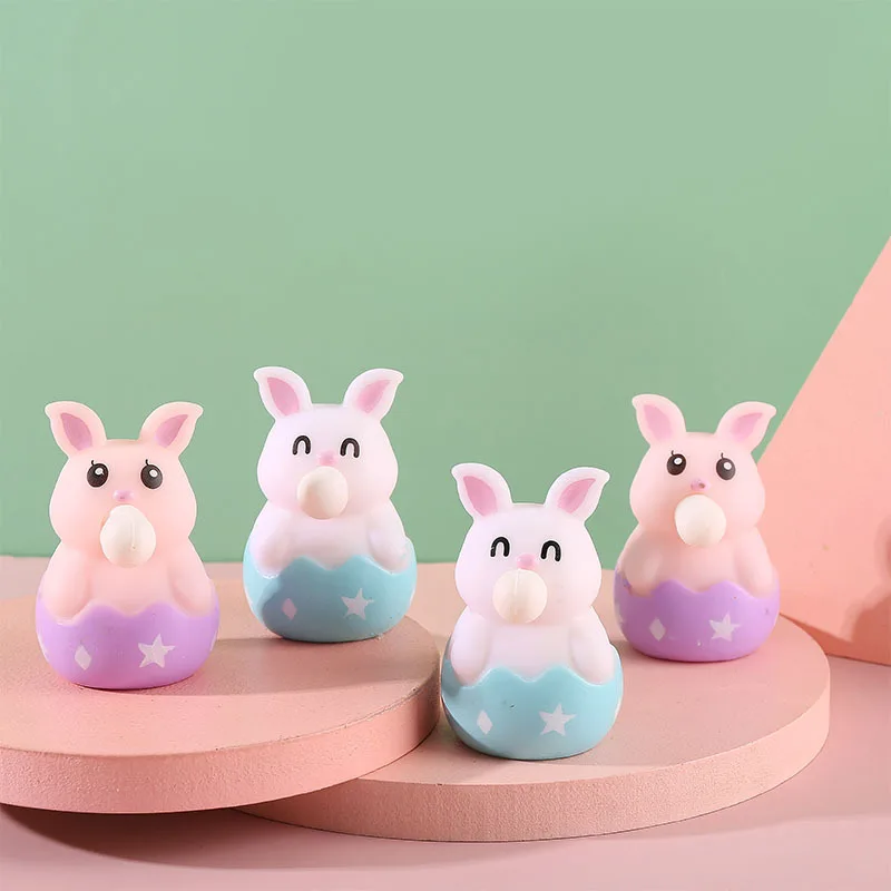 

Новая игрушка для декомпрессии мультяшный кролик Spits Bubbles, Pinches Music, Tricks, проветривает новый необычный магический подарок для декомпрессии K22
