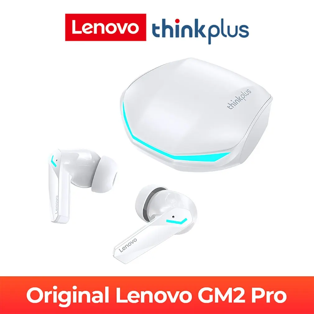 Lenovo Fone de Ouvido GM2 Pro sem Fio, Bluetooth 5.3, Chamadas em Alta  Definição, Headset com Microfone para Jogos, Modo Duplo, Baixa Latência,  Original - AliExpress