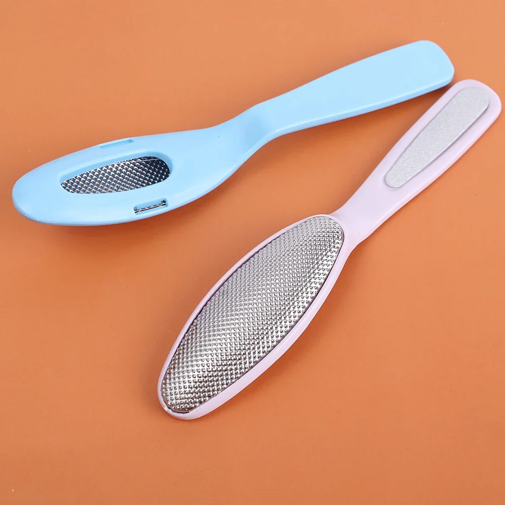 Double-sided Stainless Steel Foot File Rasps Callus Dead Skin Remover Professional Pedicure File Foot Grinders Care Tools foot file foot care tool foot grinder foot exfoliating file
