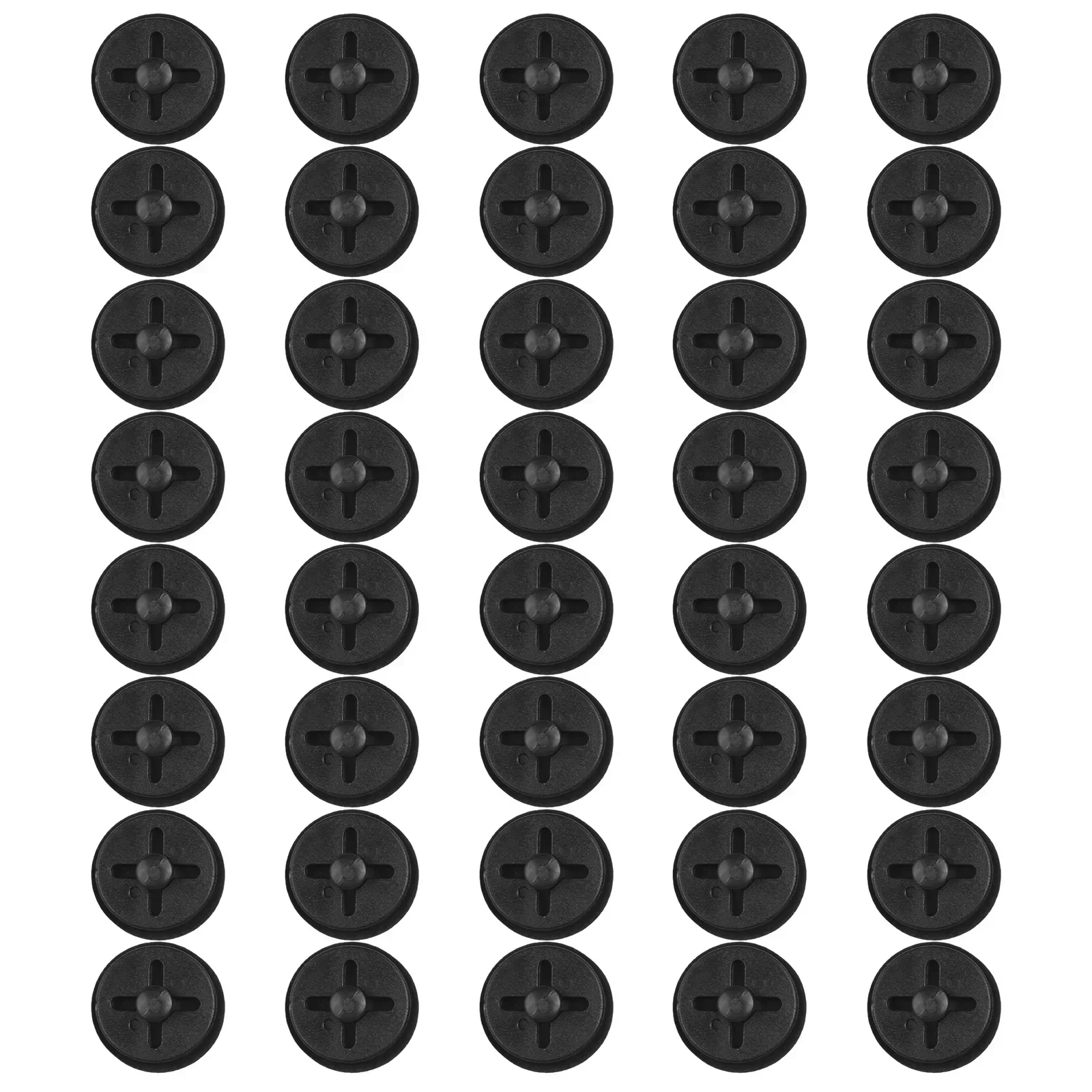 40-Pack Running Number Clips Race Number Buckle Fastening System Fitness Equipment Button Design Race Number Bib Holder 3
