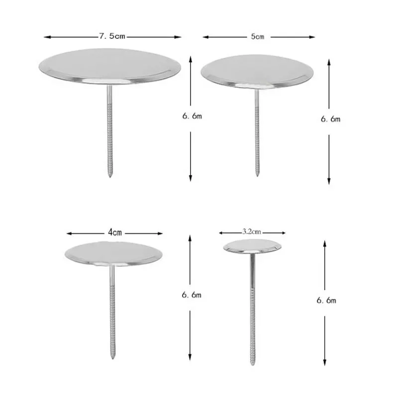 Stainless Steel Cake Piping Nail Tips Cream Stand Chocolate Fondant Decoration Flowers Transfer Tray Kitchen Baking Pastry Tools