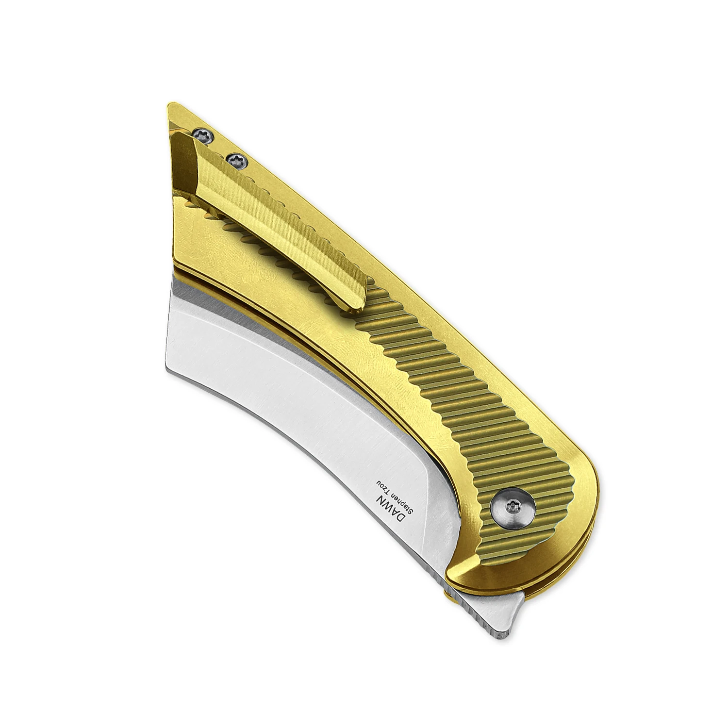 Kizer Survival Knife Dawn Ki3673A1 2024 New Titanium Handle with S35VN Steel Blade Outdoor EDC Knife 5