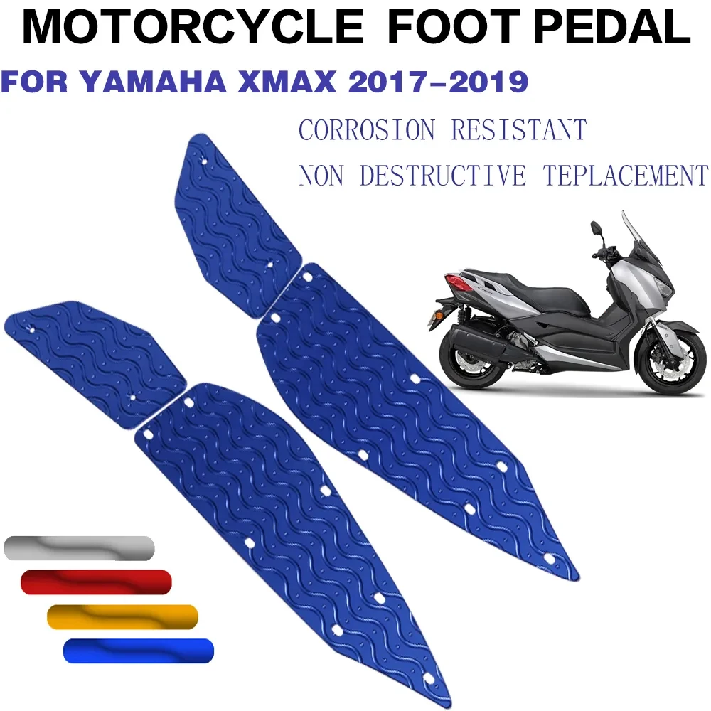 Accessori Moto X Max Poggiapiedi Pedane Pedali Piastra Per Yamaha Xmax 300 Xmax 400 Xmax 250 Xmax 125 2017 - 2019
