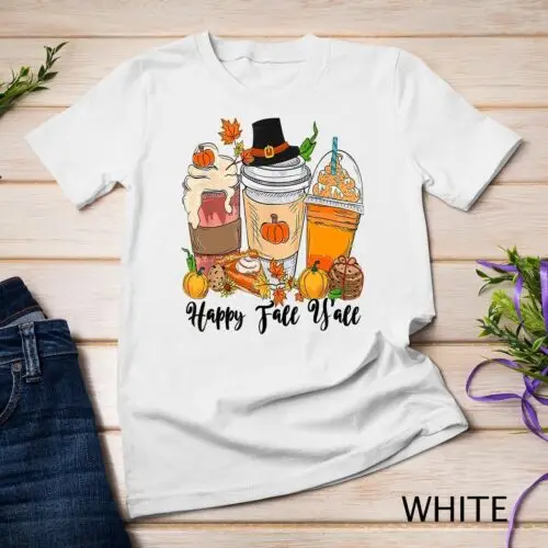 Happy-Fall-Y-apos-all-Pumpkin-Truck-Autumn-Thanksgiving-Unisex-T-shirt