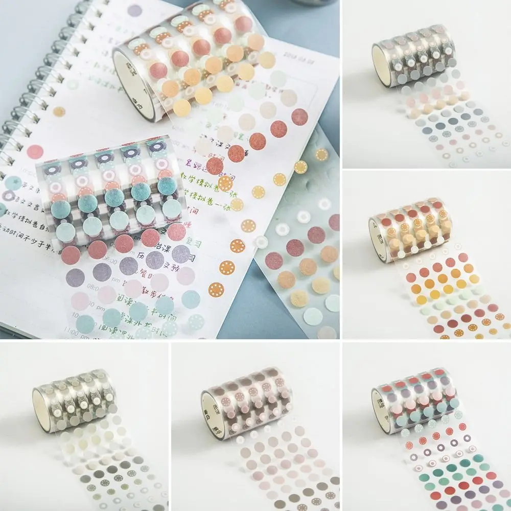 

Diy Dots Washi Tape High-quality Decorative Tape Stationery Masking Tape PET Adhesive Tape