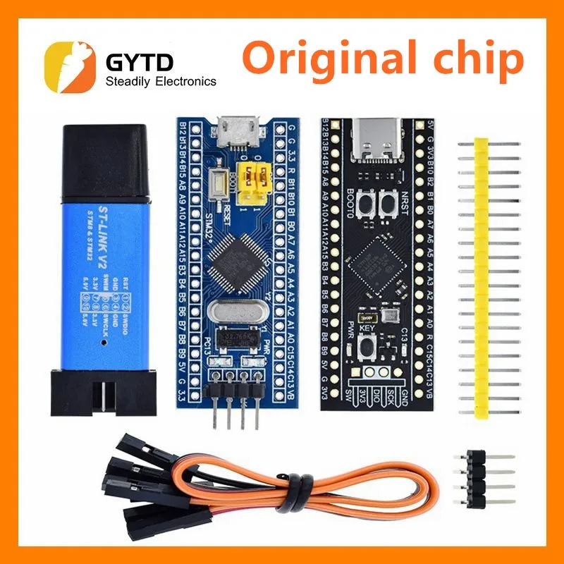 St-Link V2 Simulator Download Programmer Muslimage Arm Stm32 Scheda Di Sviluppo Del Sistema Minimo Stm32F401 Stm32F411 Stm32F4