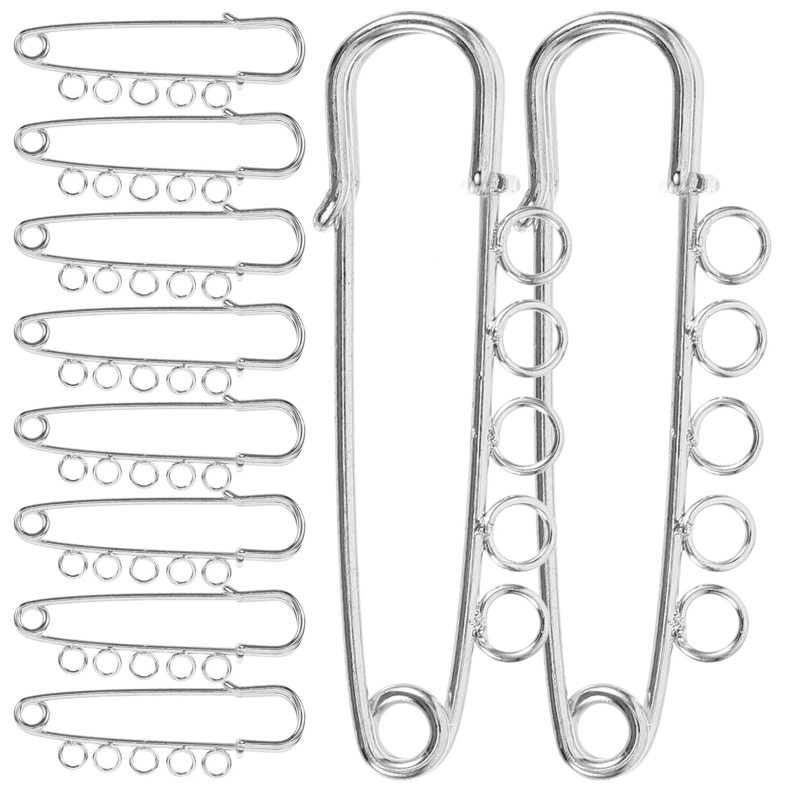 Spilla Di Sicurezza Da 10 Pezzi Kilts Pin Con Fori Spilla Per Maglione Strumento Per Spilla In Metallo Riutilizzabile