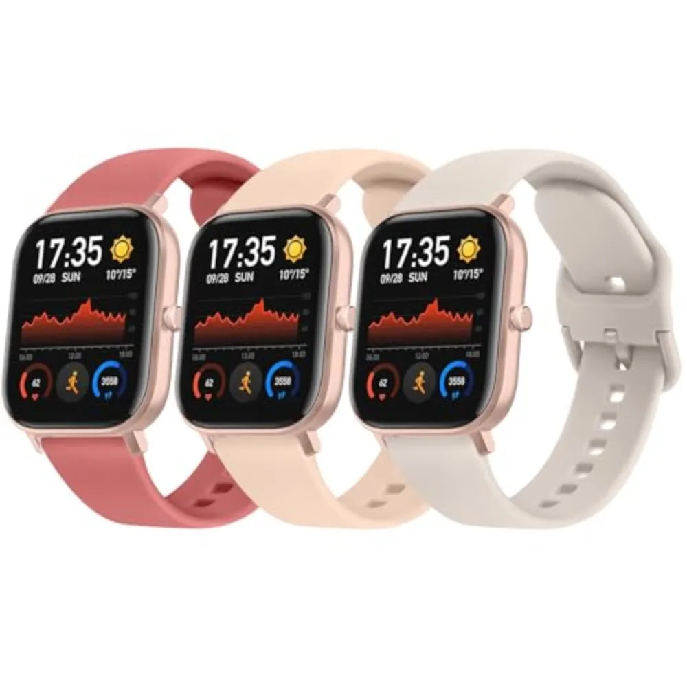 

3Pcs/lot Soft TPU 20mm Strap For Samsung Galaxy Watch 6 5 4 44mm 40mm Watch Band For Watch 6 4 Classic 43mm 47mm 42mm/46mm Strap
