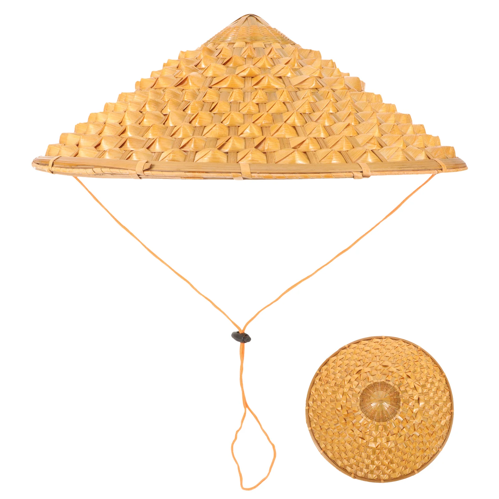 

Bamboo Woven Hat Stage Performance Bamboo Hat Chinese Style Bamboo Hat Chinese Style Sun Hat