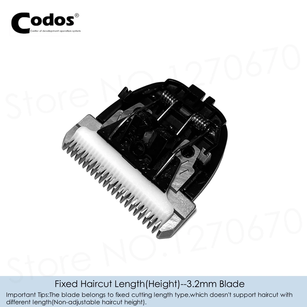 Original Codos CP9600/CP9200/CP9700 Spare Knives 3.2mm Fixed Haircut Length Professional Pet Clipper Trimmer Blade Spare Head