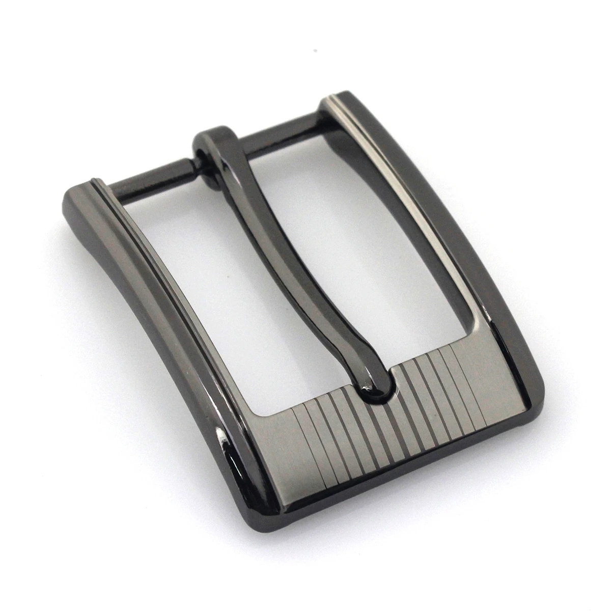 1pcs 30mm 합금 레이저 벨트 버클 단일 핀 버클 고품질 가죽 공예 벨트 부품 액세서리 27mm-29mm 벨트에 적합