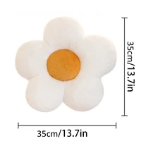 Daisy Flower Cushion Sunflower Shape Pillow Sofa Bay Window Cushions Plush Toy Bedroom Seat Pillow Office Room Decor Plush Gift 2