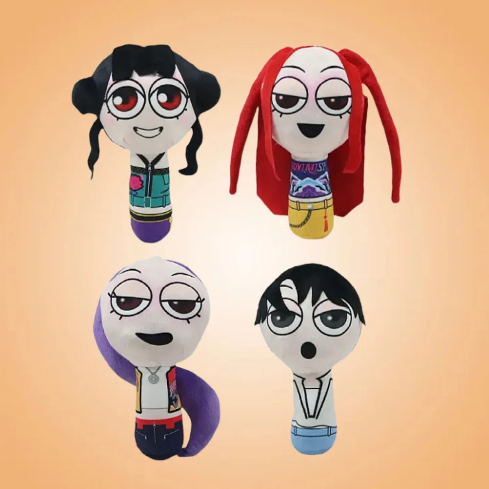 Kpop Demon Hunters Plüschtier - Lila Tiger Rumi Mira Zoey Jinu Stofftier Als Kissen