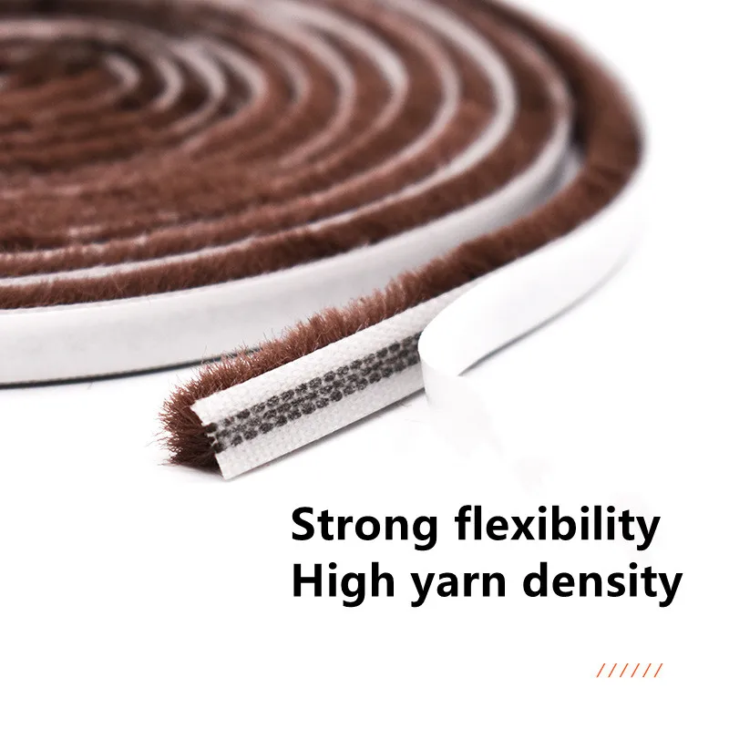 5/10M Home Windproof Tape Sealing Strip Weatherstrip Home Door Window Sound Insulation Dust Strip