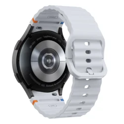 Premium Silicone Smartwatch Band - Adjustable Strap for Classic and Pro Models (Gray)