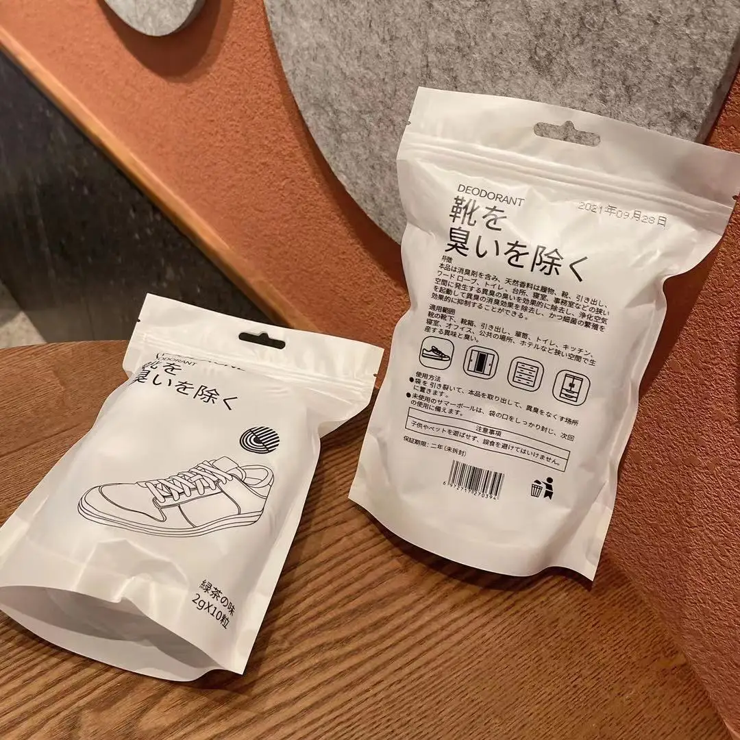 12Pieces Tea Fragrance Shoe Freshener Deodorizer Balls Foot Care Essential Accessory Daily Shoe Fresh Scent Ball