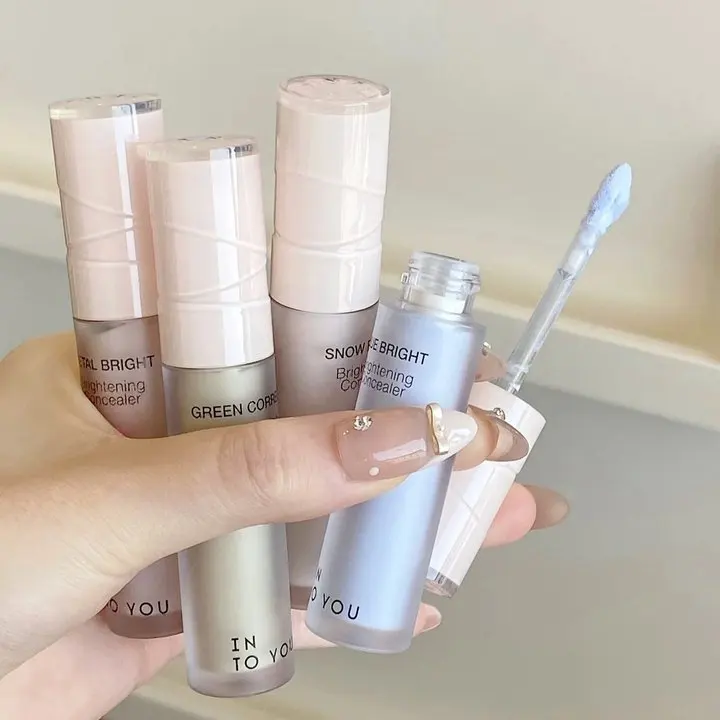 INTOYOU concealer brightening liquid cheek blue cheek green highlight face brightening moisturizing contouring cosmetics