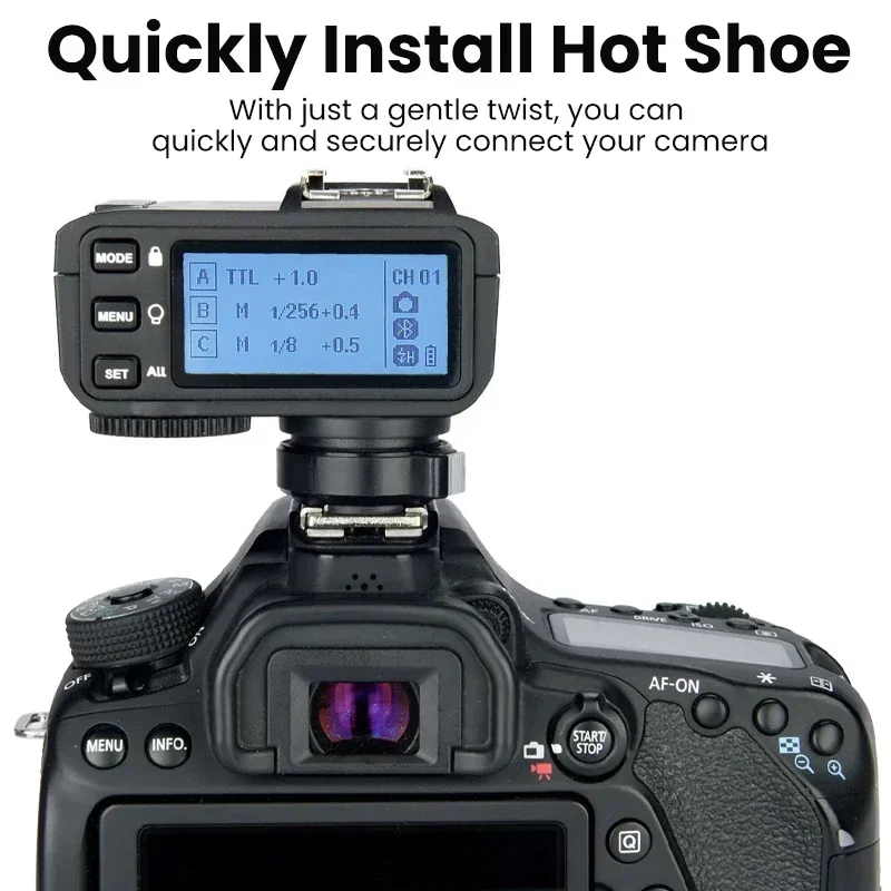 Godox X2T-C X2T-N X2T-S X2T-O X2T-F X2T-P TTL 1/8000s HSS Wireless Flash Trigger Transmitter for Canon Nikon Sony Fuji Olympus