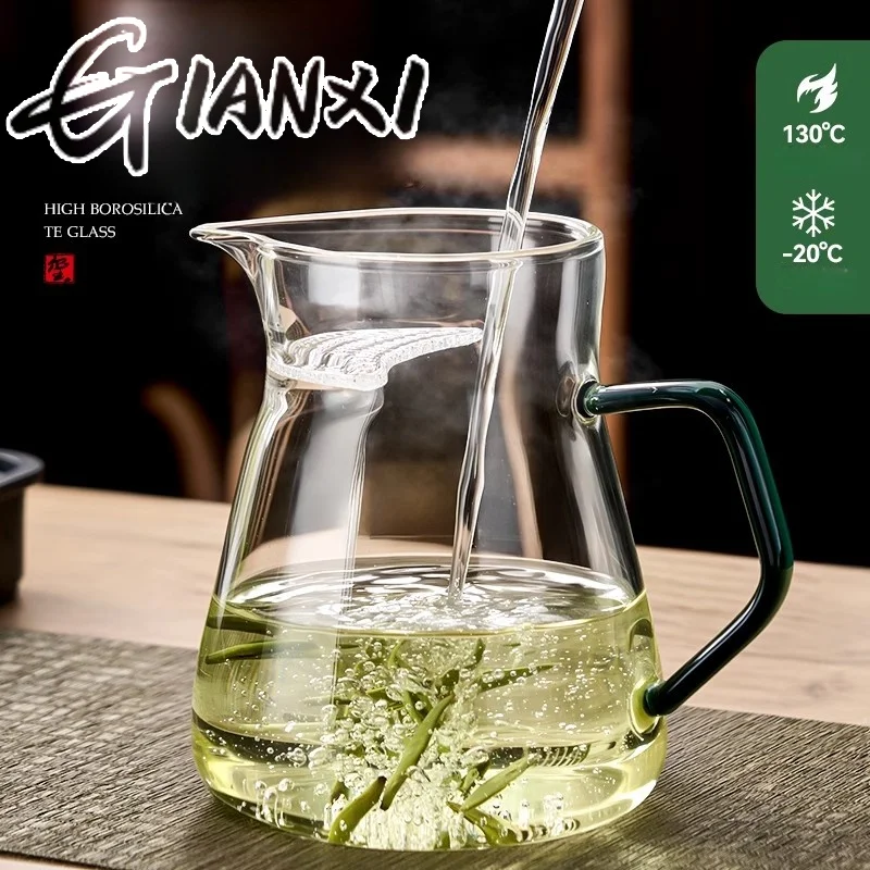 GIANXI Glass Teapot High Temperature Resistant Electric Clay Oven Heating Tea Brewing Teapot Chinese Home Guest Tea Set